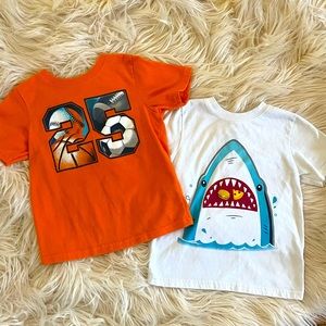 Boys 3T 2 Piece Short Sleeve T-Shirt Bundle!!